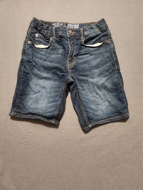 Arizona Shorts Boys Size 14 Blue With Adjustable Waist Advance Flex 360 Jhorts